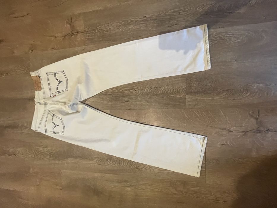Джинси LEVIS 501 білого кольору