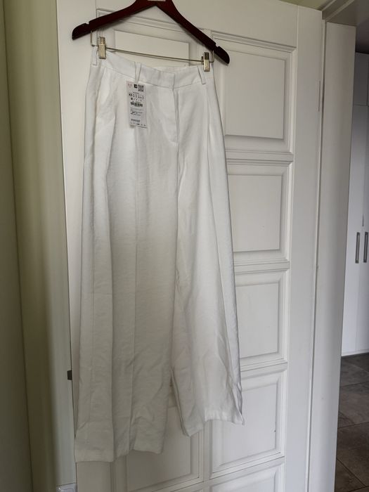 Білі брюки штани Zara