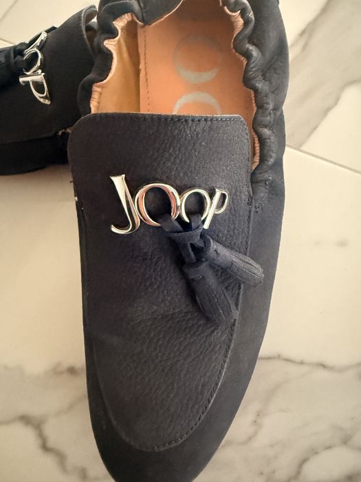 Joop! Mokasyny półbuty r.37 granatowe