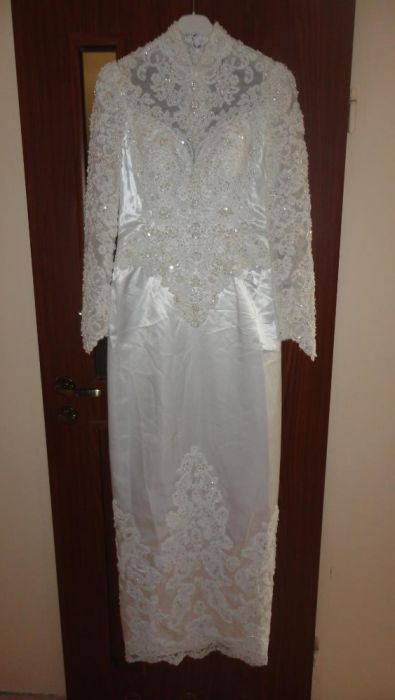 Zjawiskowa suknia ślubna roz. M, koronka, Mori Lee