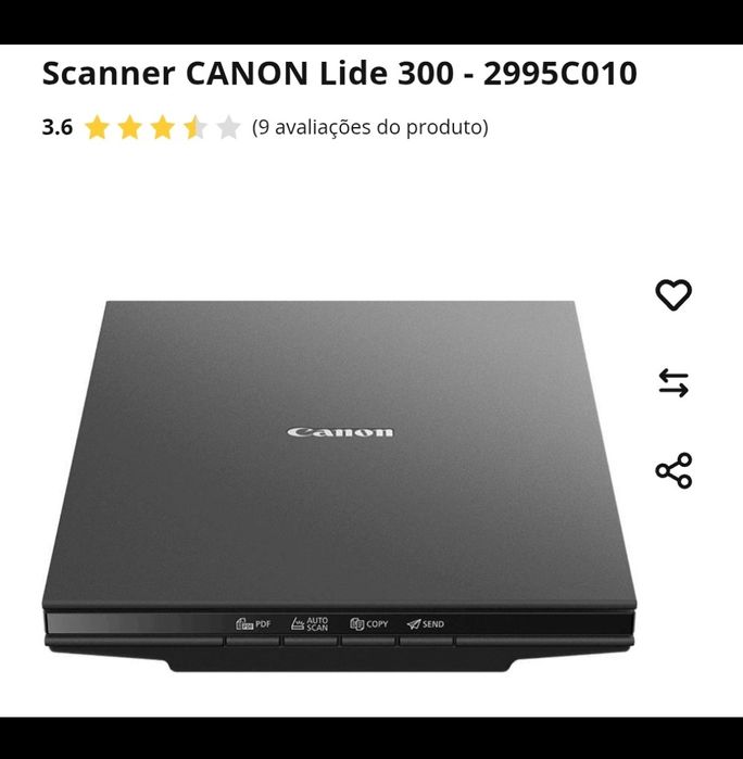Impressora com oferta de scanner