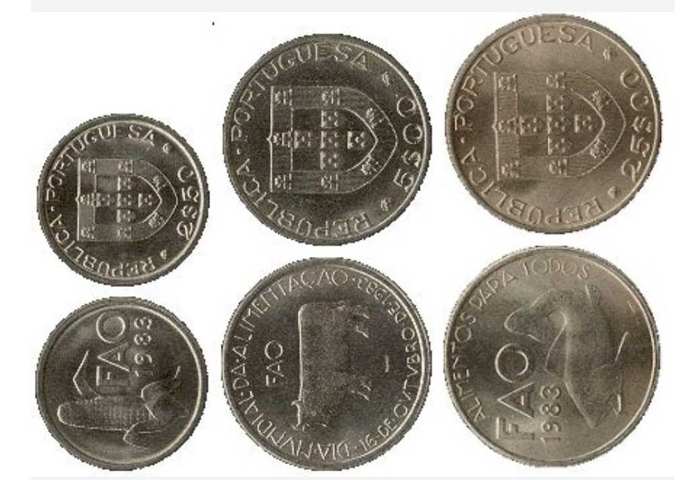 Moedas Comemorativas D. Afonso Henriques Desporto Açores FAO Outras