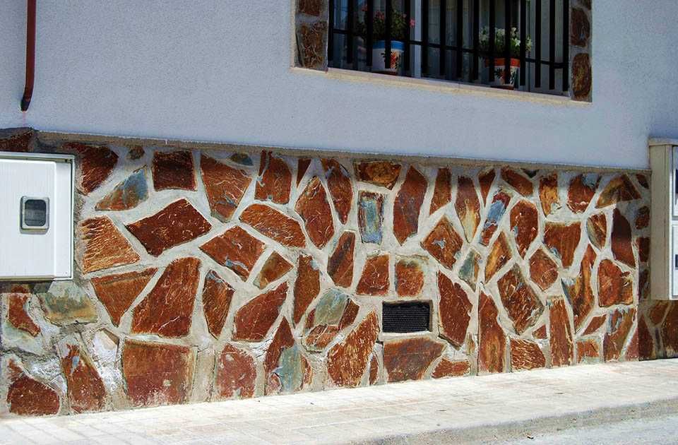 Kamień ozdobny brązowy łupek