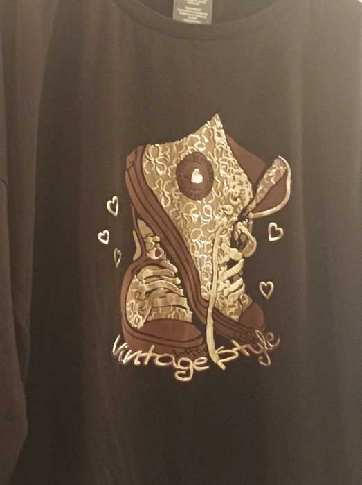 Bluza damska bawełniana czarna.