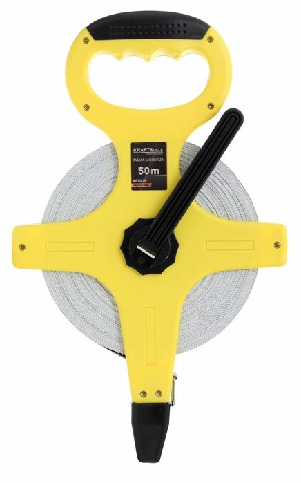 MIARA TAŚMA MIERNICZA METRÓWKA Zwijana Miarka Miara Taśmowa Korbkę 30M