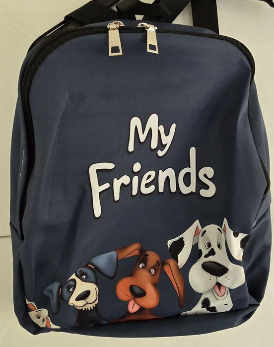 Piekny plecak my friends psy duży Dzień Dziecka