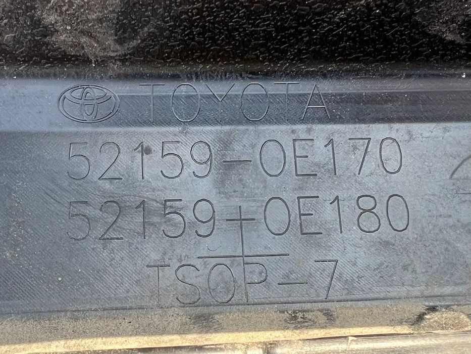 Бампер задний Toyota Highlander Тойота Хайлендер от2019-нв