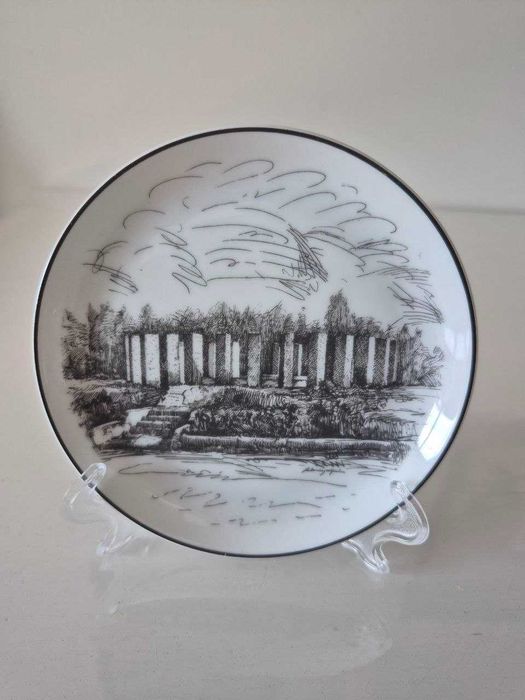 Raro Prato Vista Alegre – Monumento ao Espírito Feirense - Edição Limitada 500 Exemplares (Peça 3/6)
