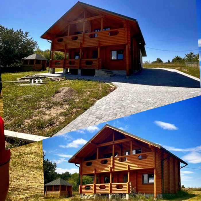 Будинок з дерева,новий у мальовничомуі затишному районі ,краєвид 10з10