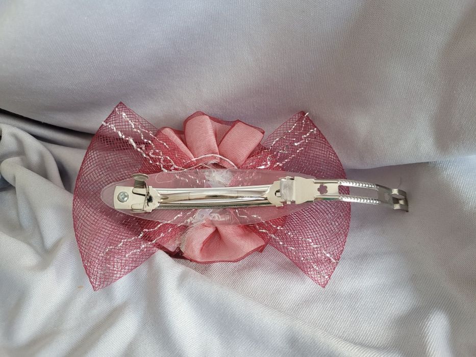 Klamra spinka do włosów kokarda