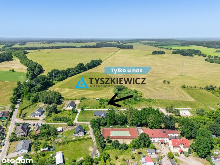 Atrakcyjna działka na pojezierzu kaszubskim