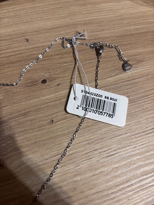 Nowy! Z metką. Naszyjnik z dużym diamentem