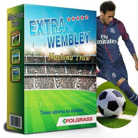 Mieszanka traw Extra Wembley 0,9 KG możliwa wysyłka TRAWA