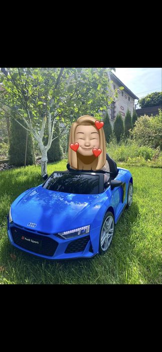 дитячий електромобіль Ramiz Audi Spyder R8 + акумулятор додатковий