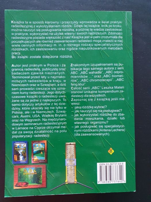 ABC różdżki Leszek Matela praktyka radiestezji