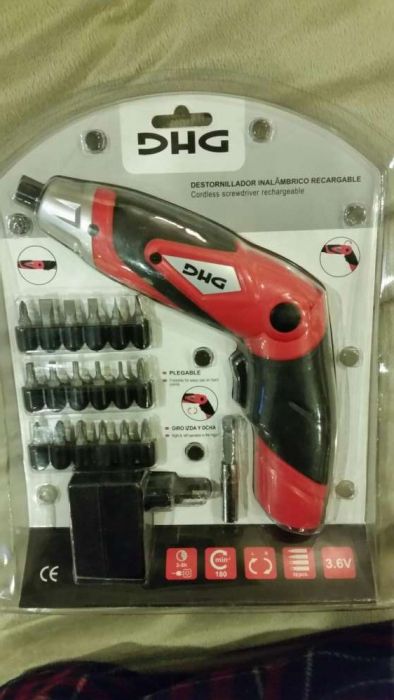 Desaparafusador a bateria