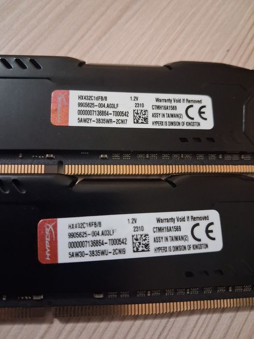 ЗАКАЗАЛИ!!! RAM ddr4 HyperX 8gb