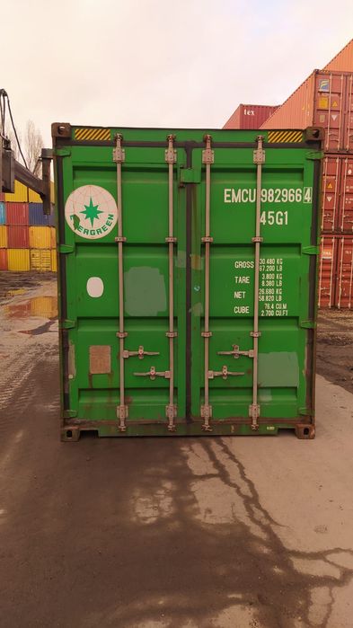 Kontener morski magazynowy 40 DV/HC 12 metrowy  + transport HDS