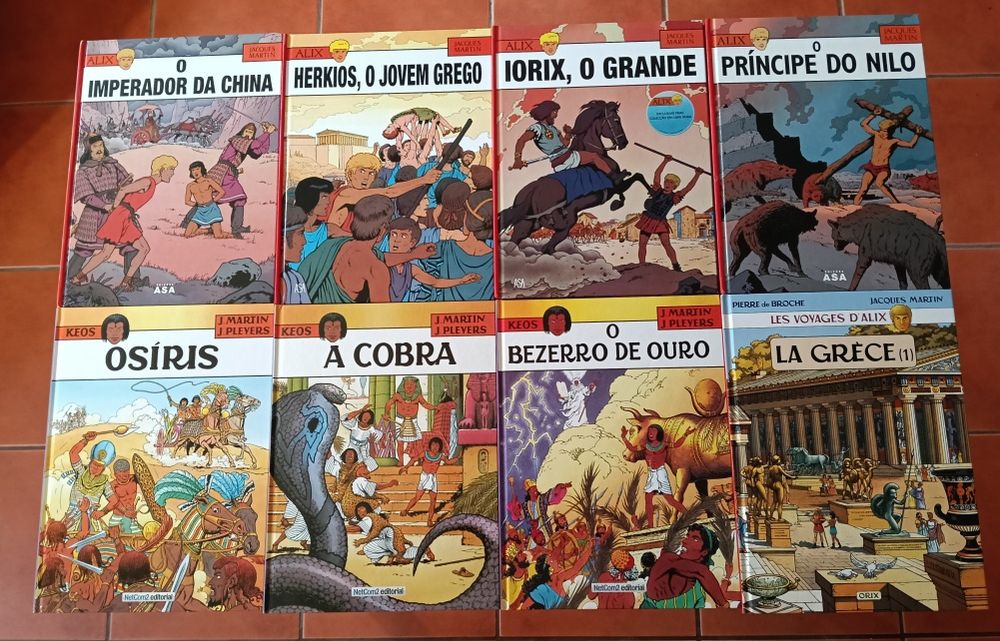 42 Livros Keos e Alix Edições 70 e Asa