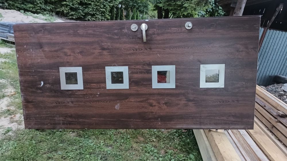 Drzwi antywłamaniowe z futryna wejsciowe zewnętrzne z demontażu