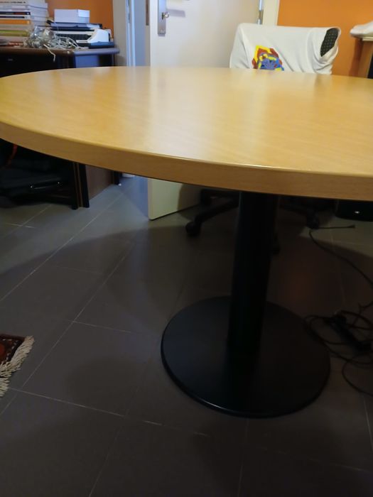 Mesa de reuniões redonda 1.20m diâmetro