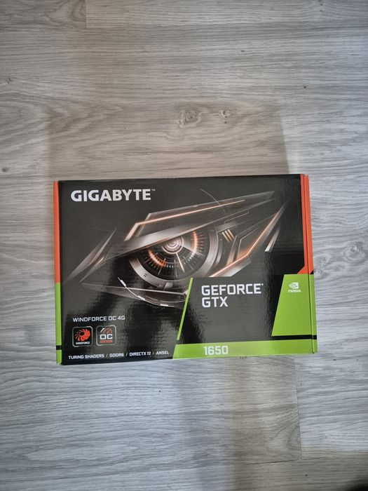 Pudełko do karta graficzna gtx 16503