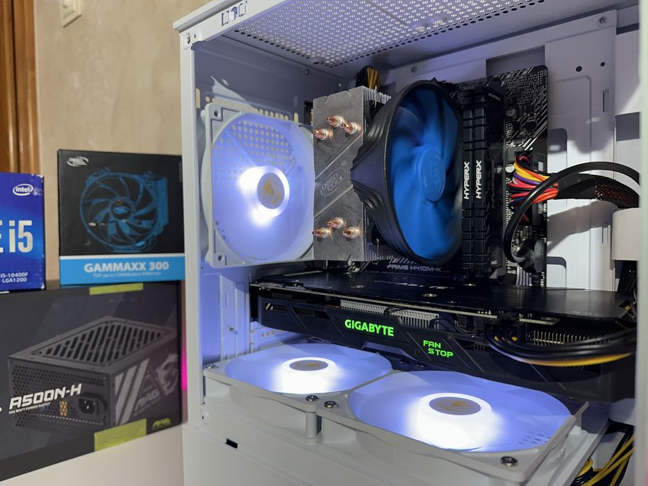 Ігровий Пк і5 10400f, 8gb, GTX 1060 3gb, SSD 512gb, Win 11