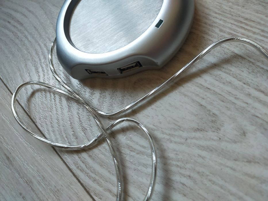 Hub USB X4 rozdzielacz podstawka pod kubek