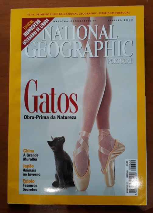 Coleção de revistas "National Geographic"