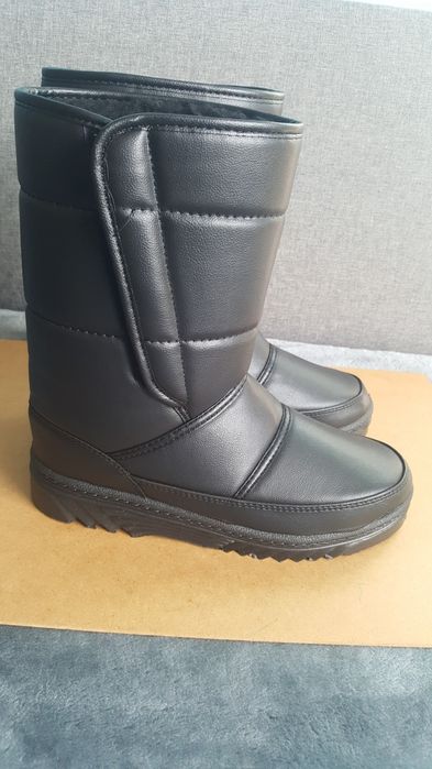 Buty zimowe kozaki na rzep roz 40 Łukpol