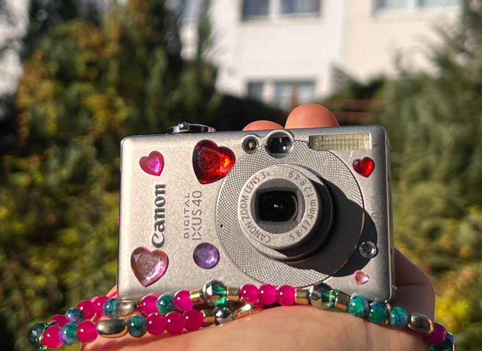 Canon IXUS 40 Aparat cyfrowy zestaw /digital camera retro cybershot