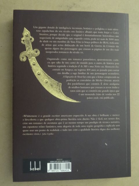 A Tapeçaria do Sinai de Edward Whittemore