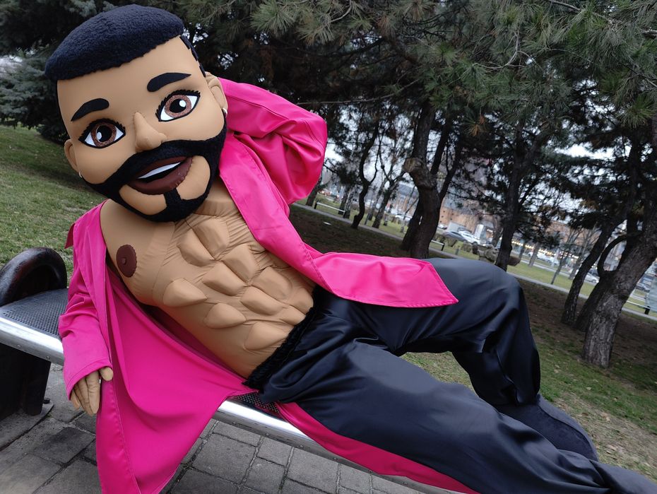 Стриптизер, Зайка, Стриптизерша,Тедди