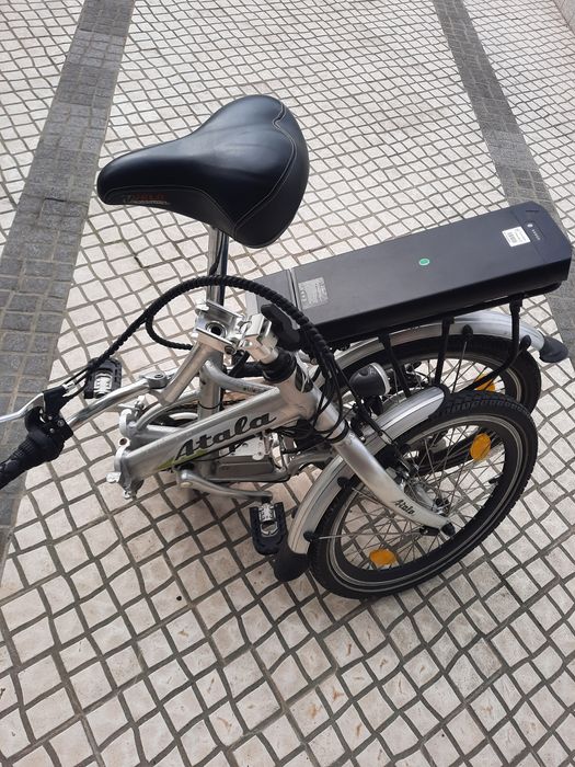 Bicicleta dobrável alumínio eléctrica