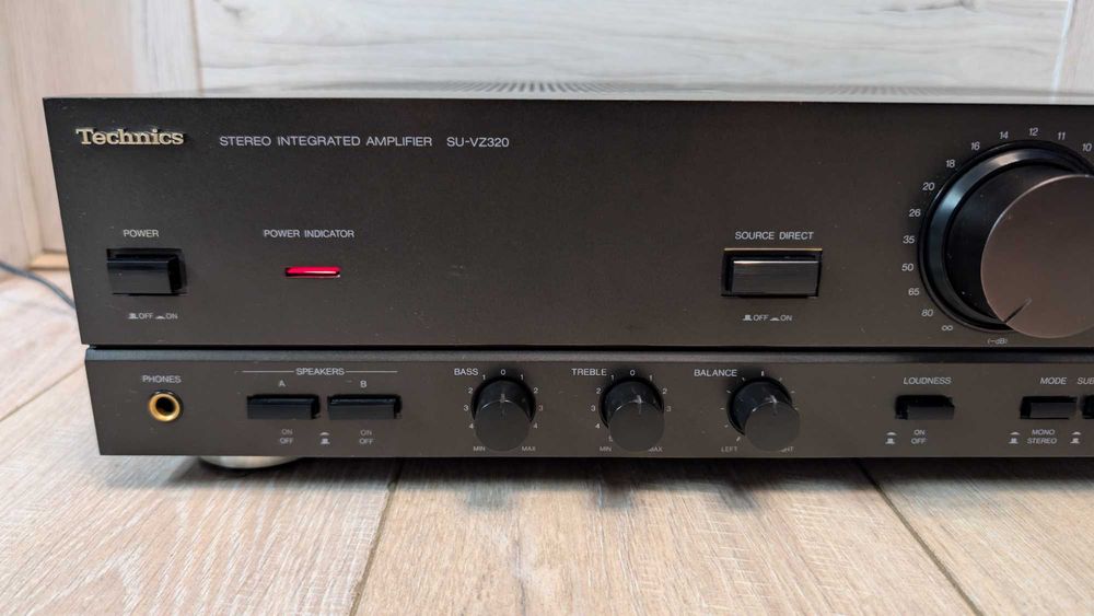 Wzmacniacz Technics SU-VZ320 ! Czarny ! PO SERWISIE ! IDEALNY STAN !