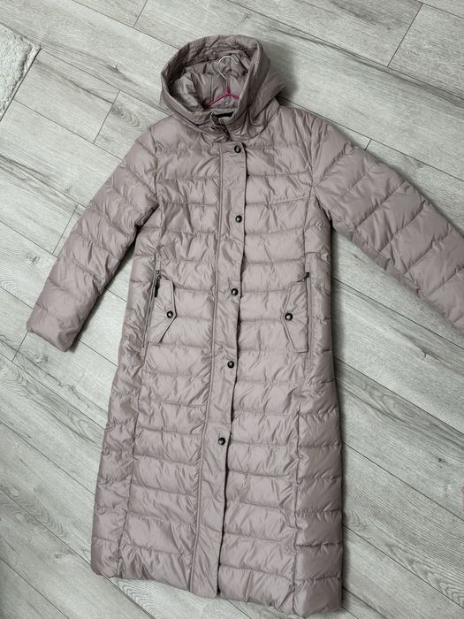 Пальто  пуховик зимове довге розмір Л
