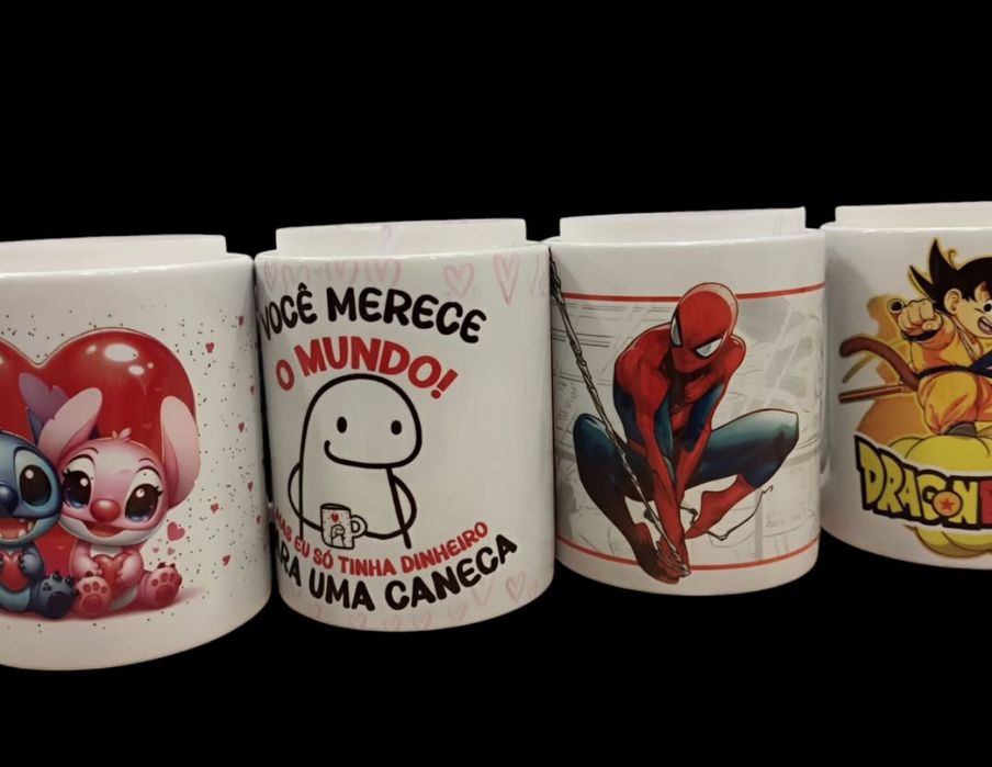 Artigos personalizados canecas porta chaves canetas
