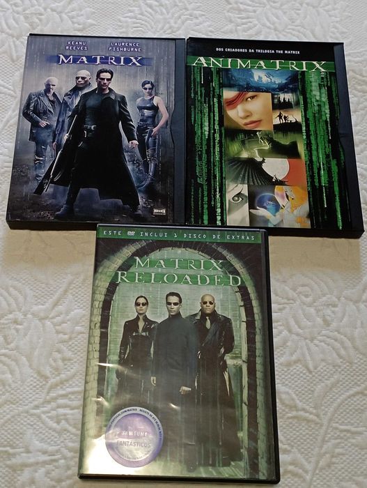 3 DVDs The Matrix64741306853122120