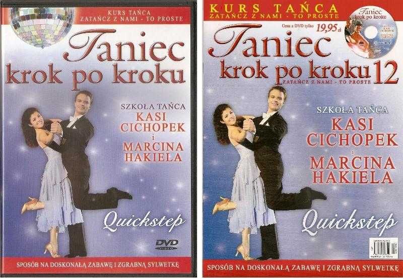 *_* Taniec Quickstep Kasia Chciopek i Marcin Hakiel płyta DVD, książka