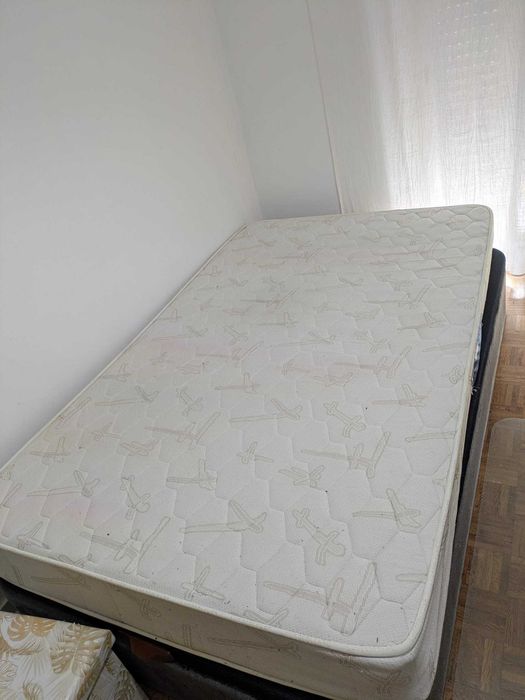Cama Sommier + colchão 120x200