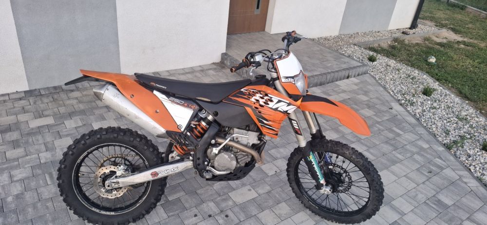 KTM EXC 250 F 2010 – zarejestrowany i ubezpieczony