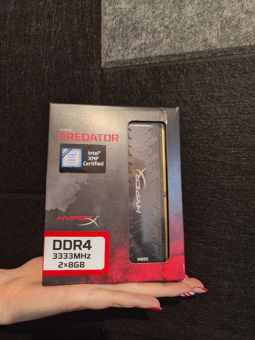 HyperX Predator 2×8 GB 3333 MHz CL16 (wysyłka po 17.12)