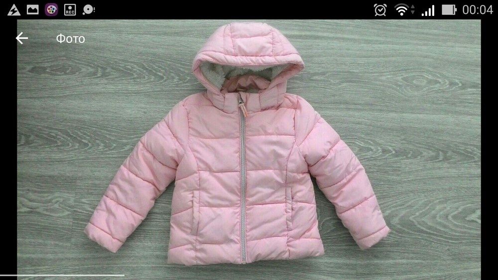 Курточка h&m 6-7р.