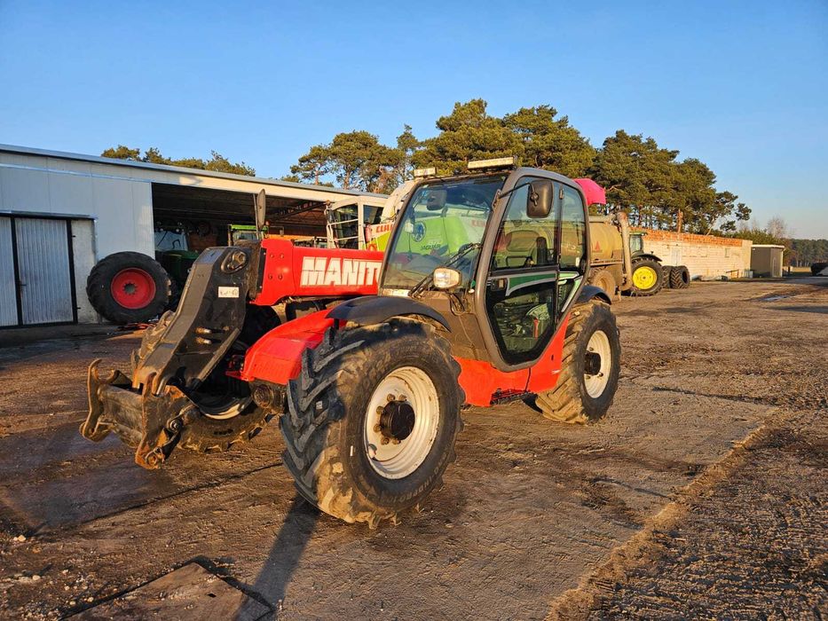 Ładowarka Teleskopowa Manitou MLT 741 - Nowe opony Klimatyzacja