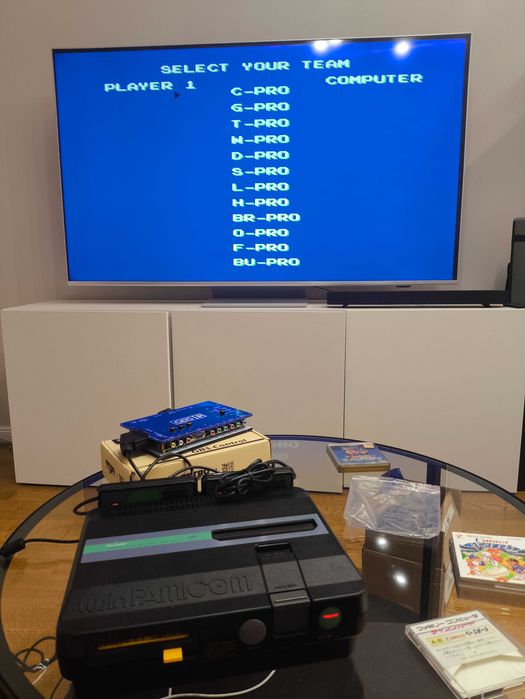 Exciting Baseball Famicom Disk System Nes Pegasus CIB