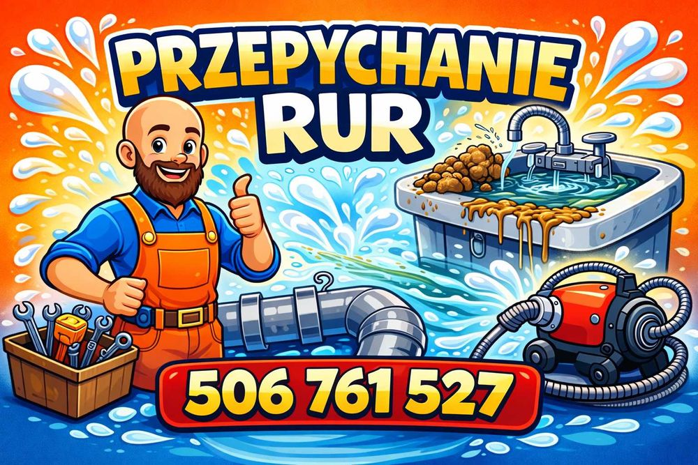 Przepychanie Rur Udrażnianie Rur Udrażnianie Kanalizacji Hydraulik