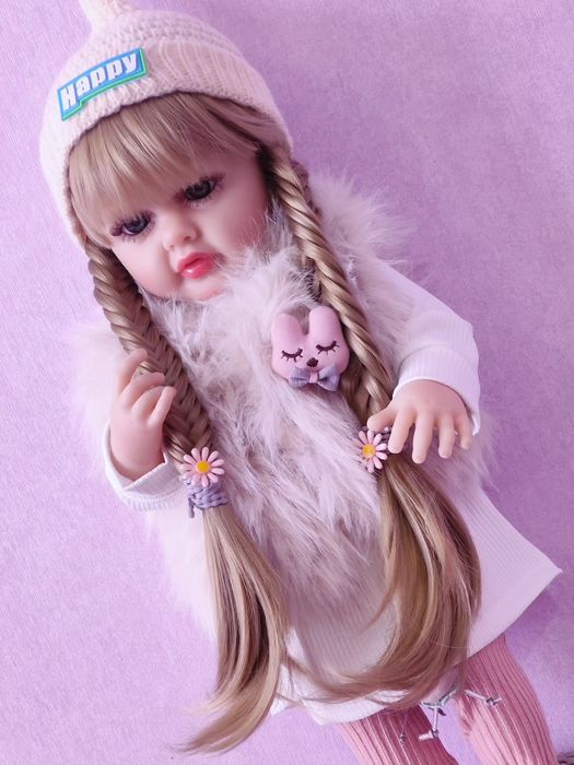 Лялька Ребор кукла подарунок вініл- силіконова реалістична