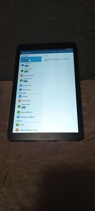 Tablet Samsung Galaxy TAB E