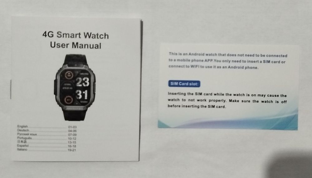 Smart Watch LEMFO DM63 4G Android 8.1