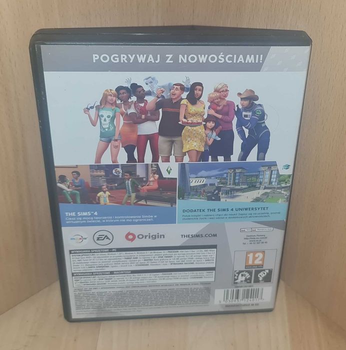The Sims 4 + Sims Uniwersytet / pc / db / klucz zużyty /